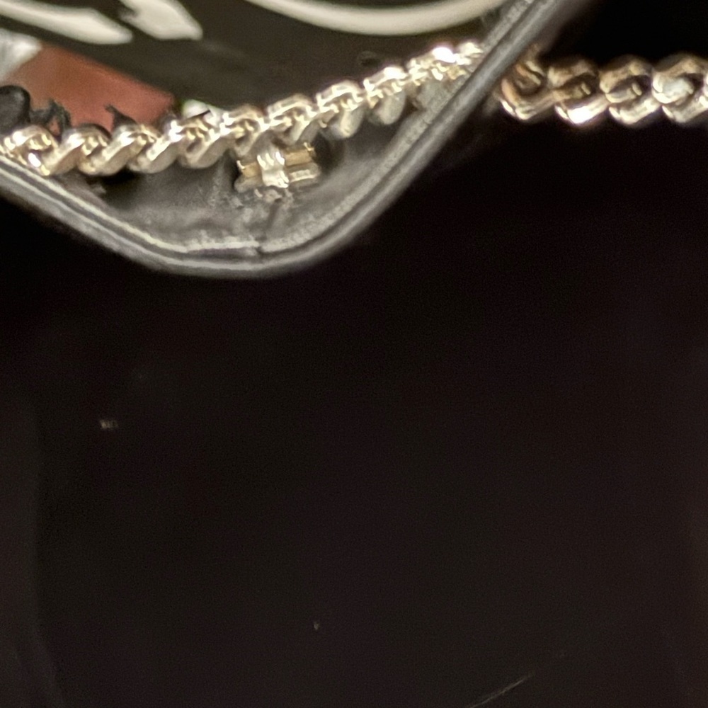 NWOT YSL RARE Lambskin Appliqué Baby Emmanuelle Bucket Bag; - Picture 8 of 11